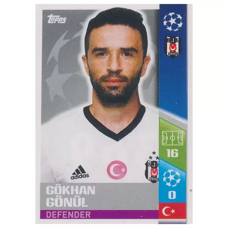 UEFA Champions League 2017/18 - Gökhan Gönül - Beşiktaş JK