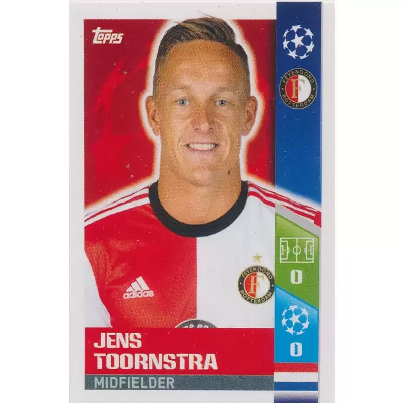 UEFA Champions League 2017/18 - Jens Toornstra - Feyenoord