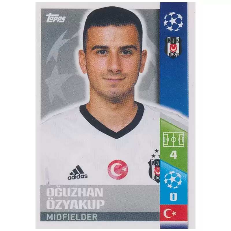 UEFA Champions League 2017/18 - Oğuzhan Özyakup - Beşiktaş JK