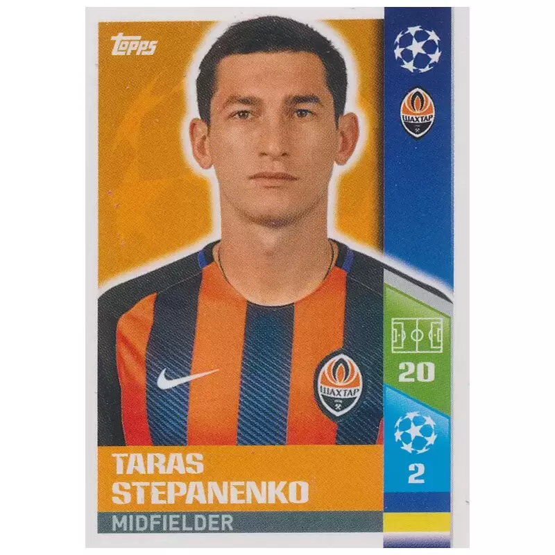 UEFA Champions League 2017/18 - Taras Stepanenko - FC Shakhtar Donetsk