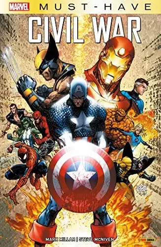 Civil War - Marvel Must-Have : Civil War Variant Cover