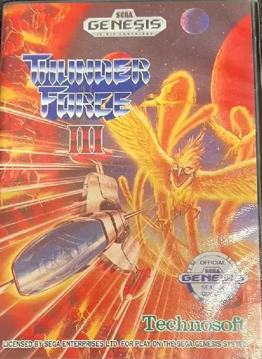Jeux SEGA Mega Drive - Thunder Force 3