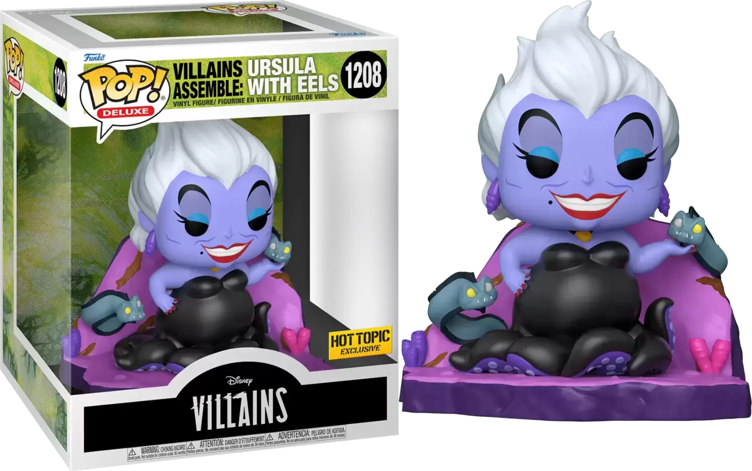 POP! Disney - Villains Assemble - Ursula with Eels