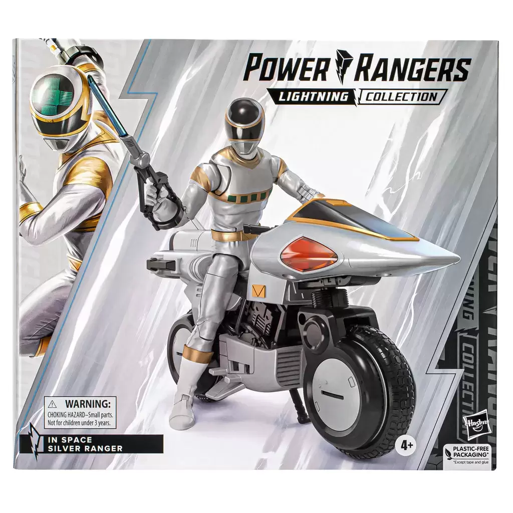 Power Rangers Hasbro - Lightning Collection - In Space Silver Ranger