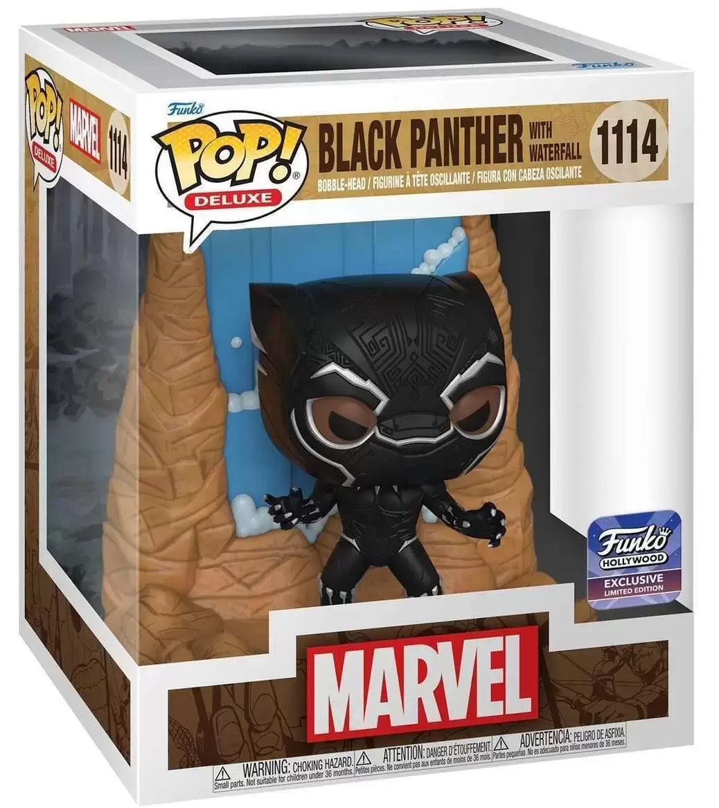 POP! MARVEL - Marvel - Black Panther With Waterfall