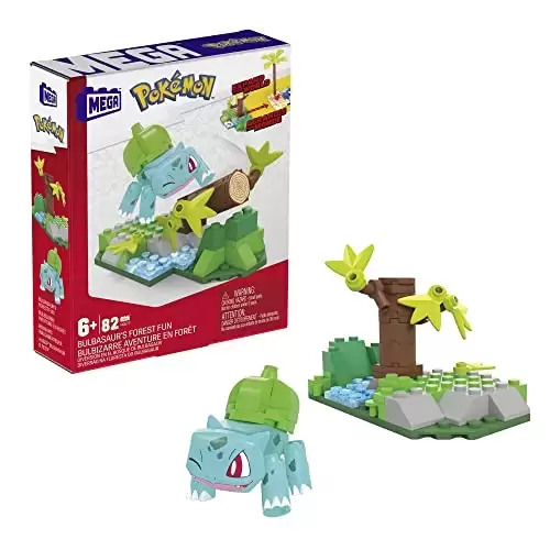 Mega Pokemon Construx 124 Piece Building Set | Pikachu vs Sobble