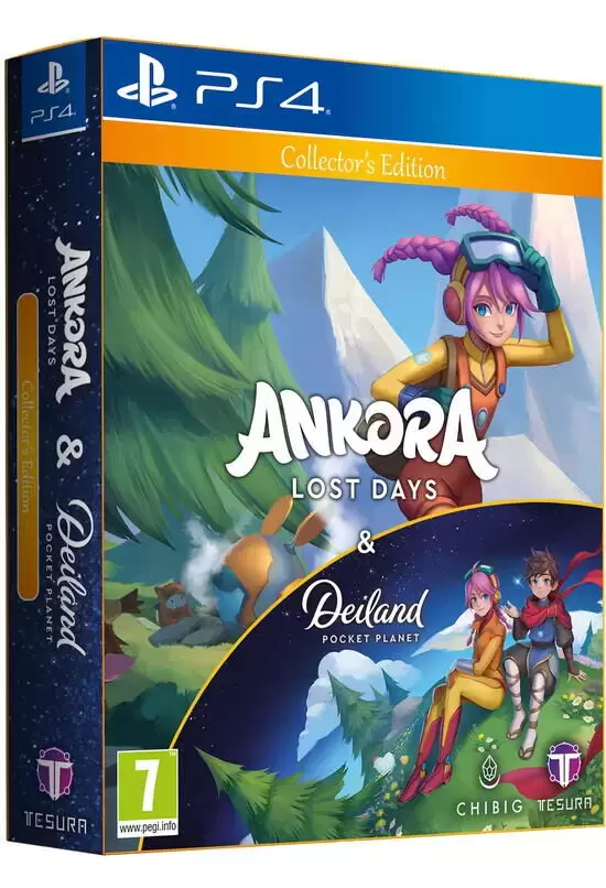 PS4 Games - Ankora Lost Days & Deiland Pocket Planet Collector Edition