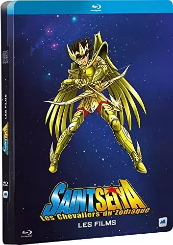 Saint Seiya - Les Chevaliers du Zodiaque - Saint Seiya - Les 5 Films en Blu-Ray - Edition Steelbook