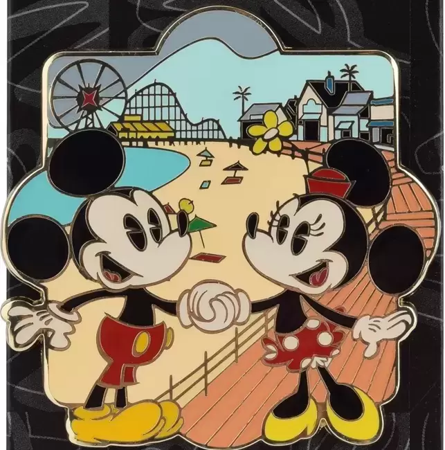 Disney Pin Blog Pins - Mickey & Minnie Boardwalk