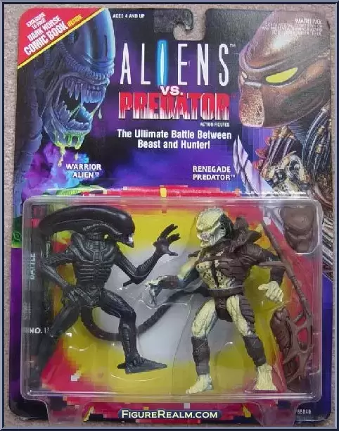 Aliens - Kenner - Warrior Alien vs Renegade Predator