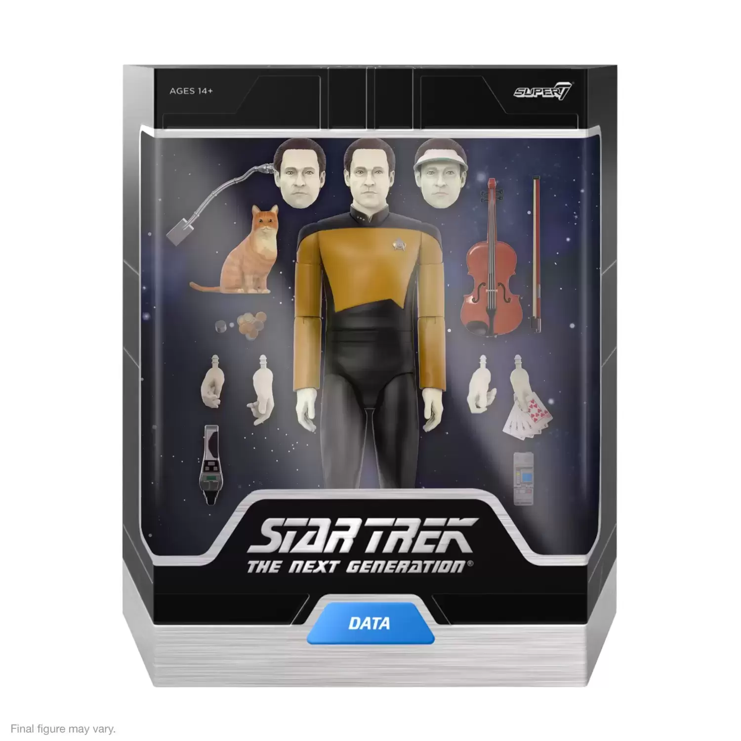 Super7 - ULTIMATES! - Star Trek - Lieutenant Commander Data