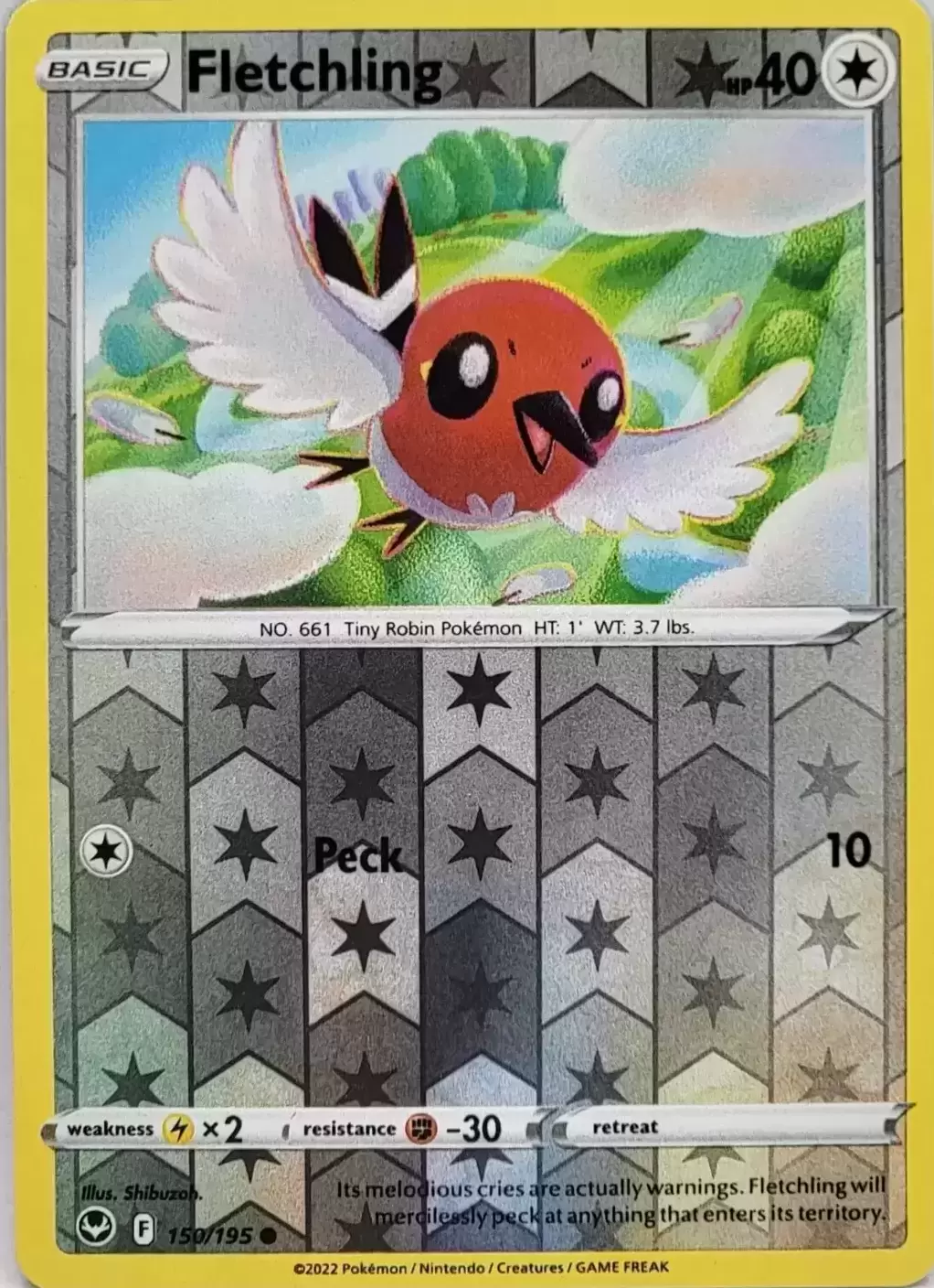 Silver Tempest - Fletchling Reverse