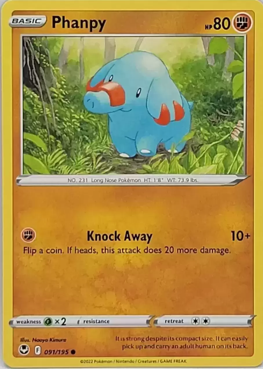 Silver Tempest - Phanpy