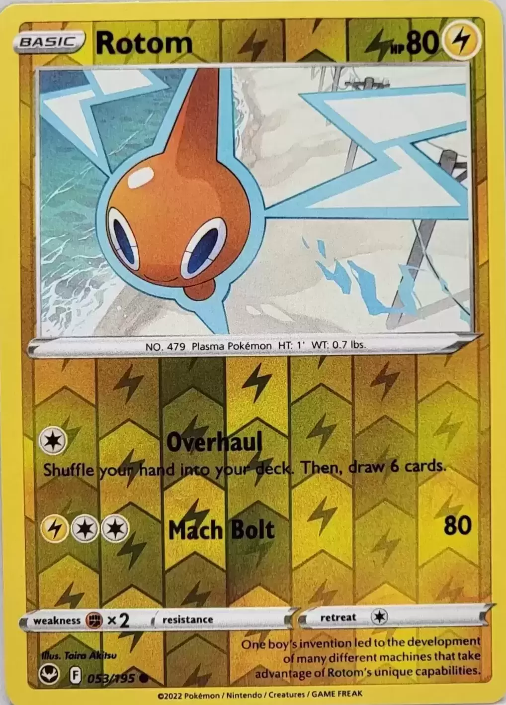 Silver Tempest - Rotom Reverse