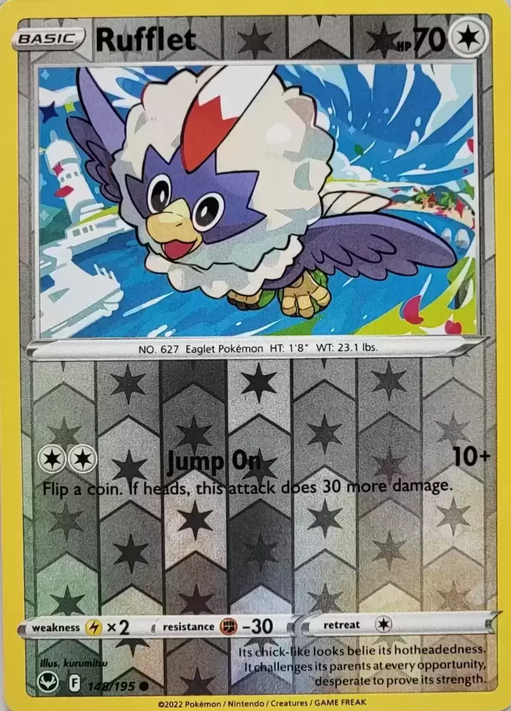 Silver Tempest - Rufflet Reverse