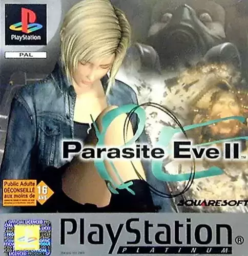 Playstation games - Parasite Eve II - Platinum