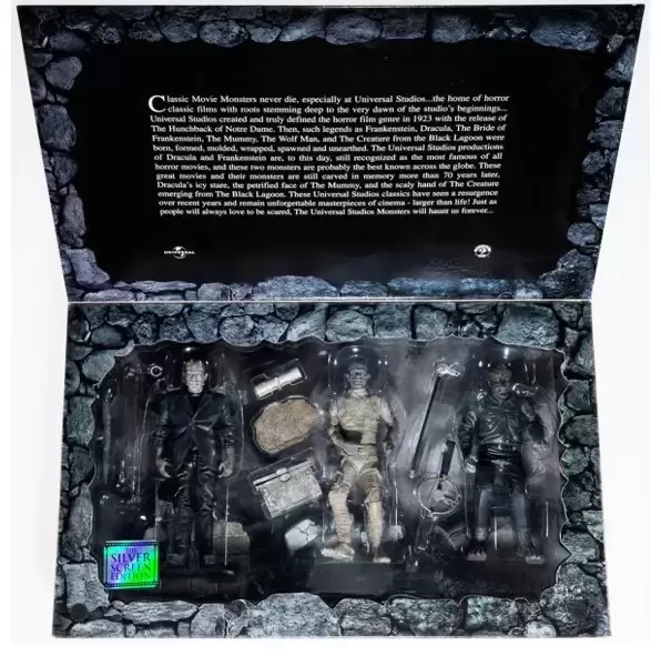 Sideshow - Universal Monsters - Silver Screen 3 Pack