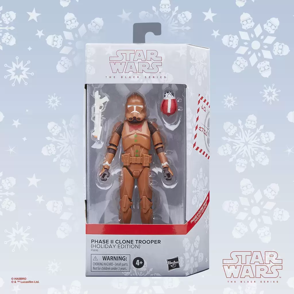 The Black Series - Holiday Edition - Phase II Clone Trooper (Holiday Edition)