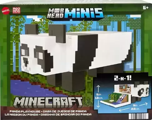 Minecraft - Mattel - Mob Head Minis Panda Playhouse