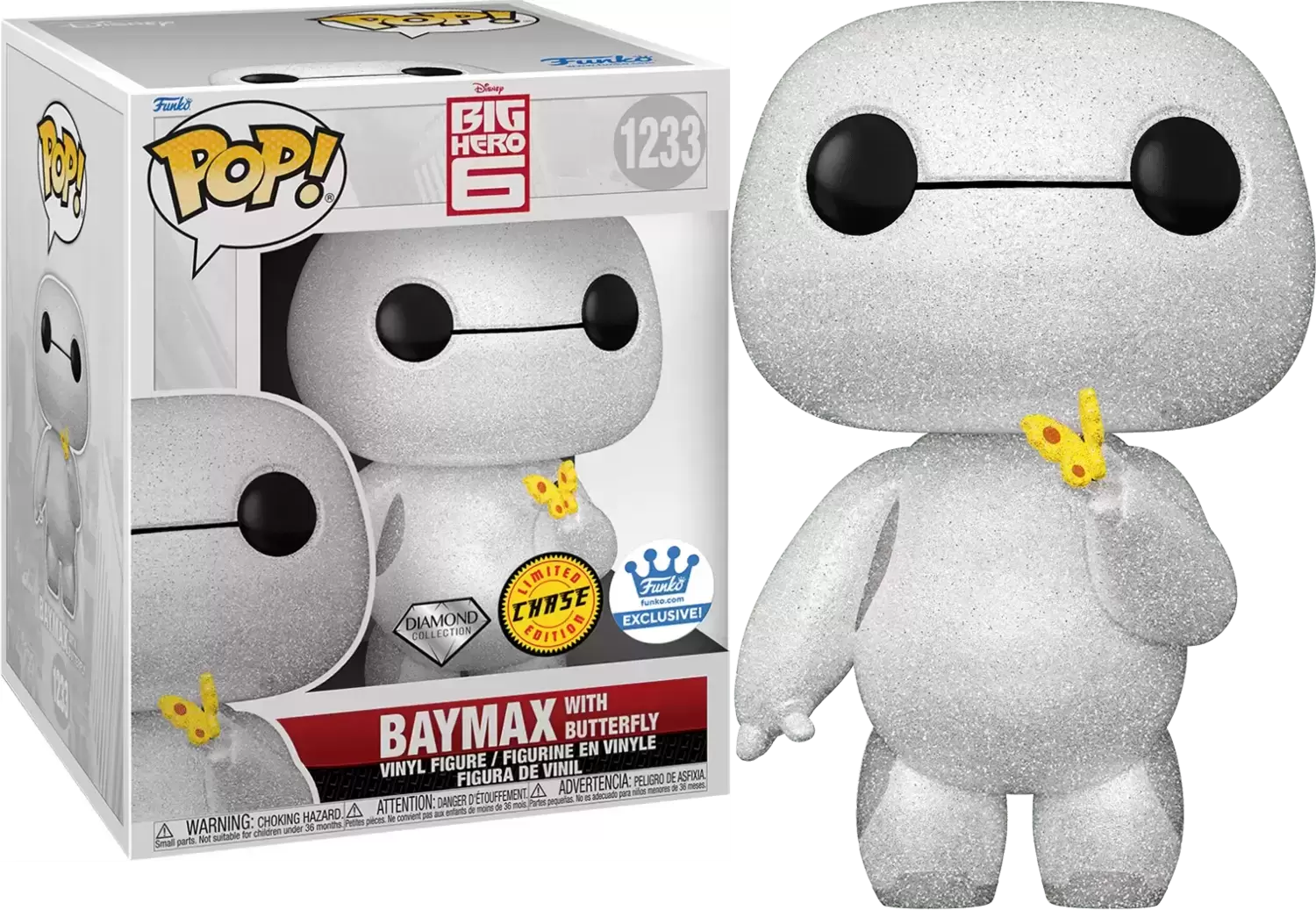 POP! Disney - Big Hero 6 - Baymax with Butterfly Diamond Collection