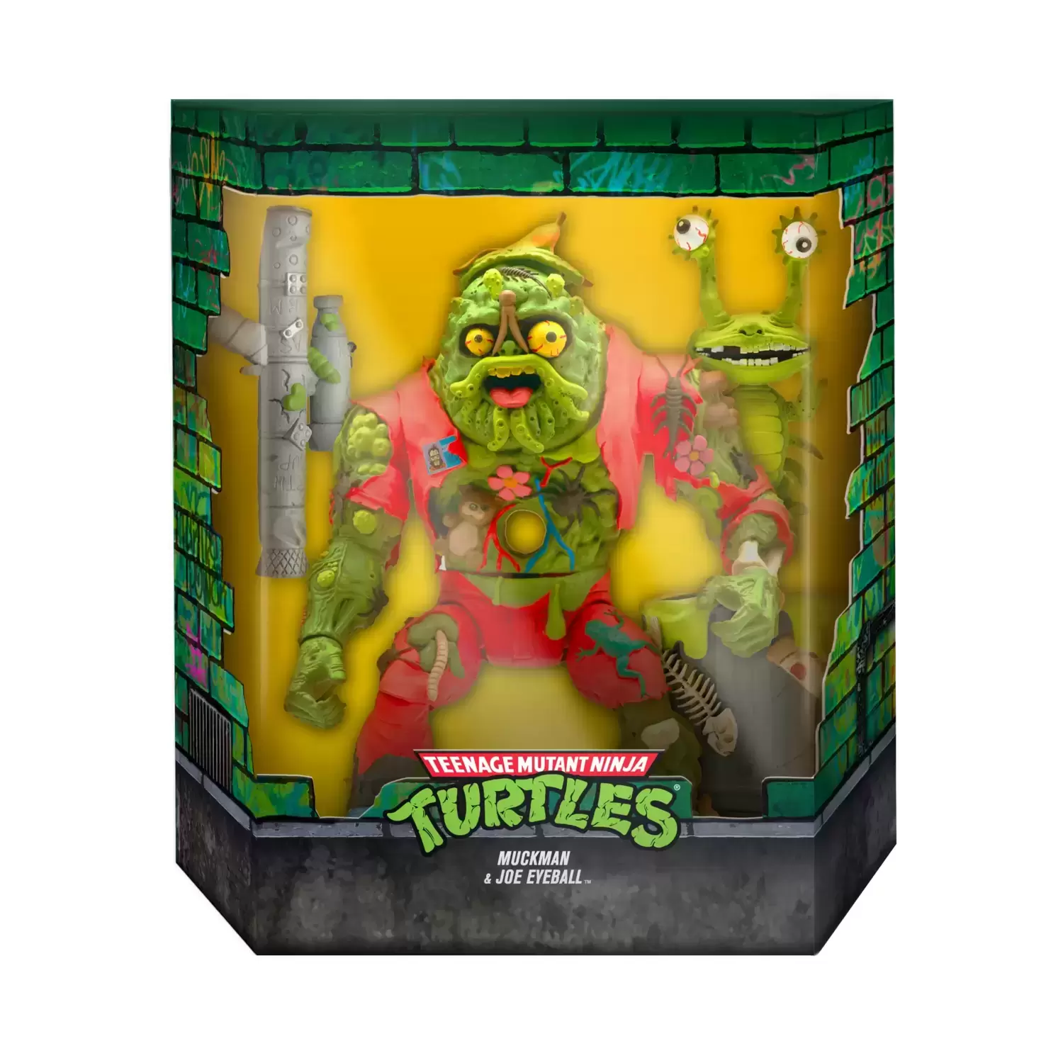 Super7 - ULTIMATES! - TMNT - Muckman & Joe Eyeball