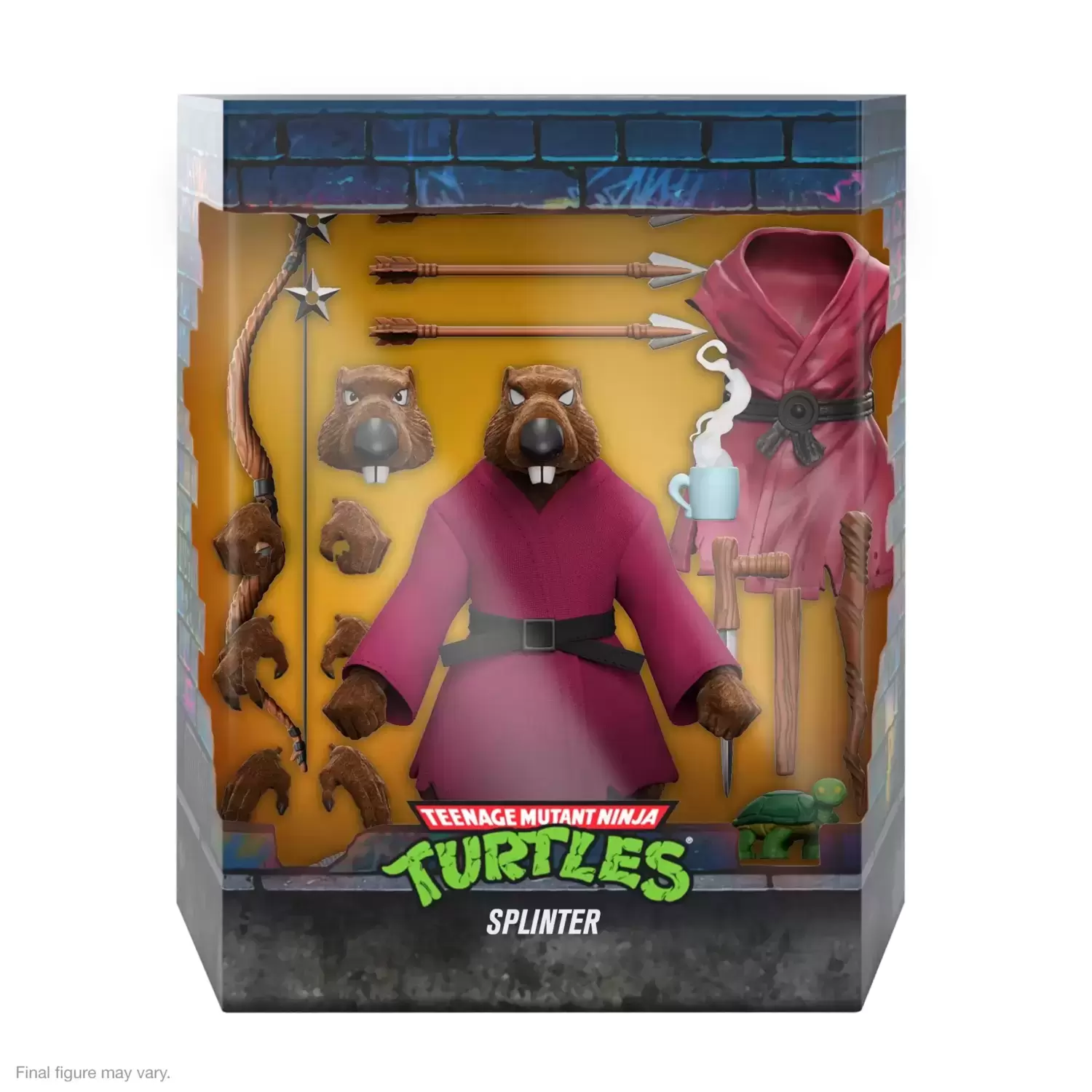 Super7 - ULTIMATES! - TMNT - Splinter (Flocked)