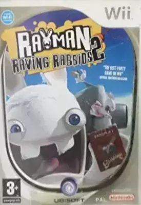Nintendo Wii Games - Rayman: Raving Rabbids 2