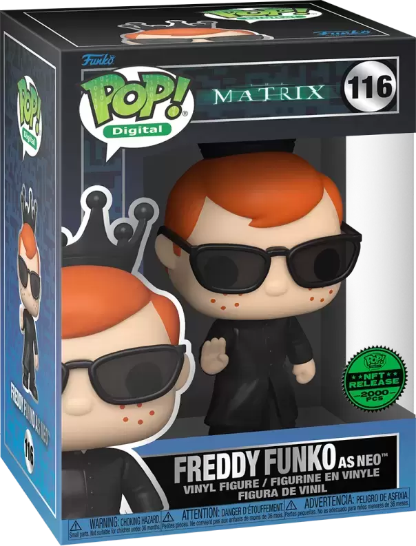 POP! Digital - The Matrix - Freddy Funko as Neo