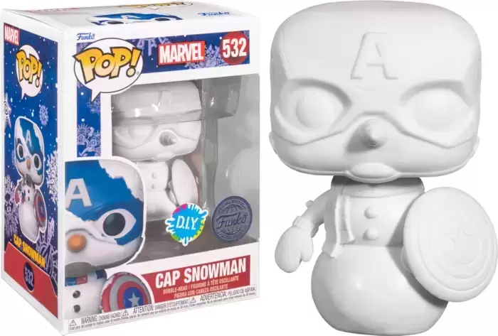 POP! MARVEL - Marvel - Cap Snowman DIY