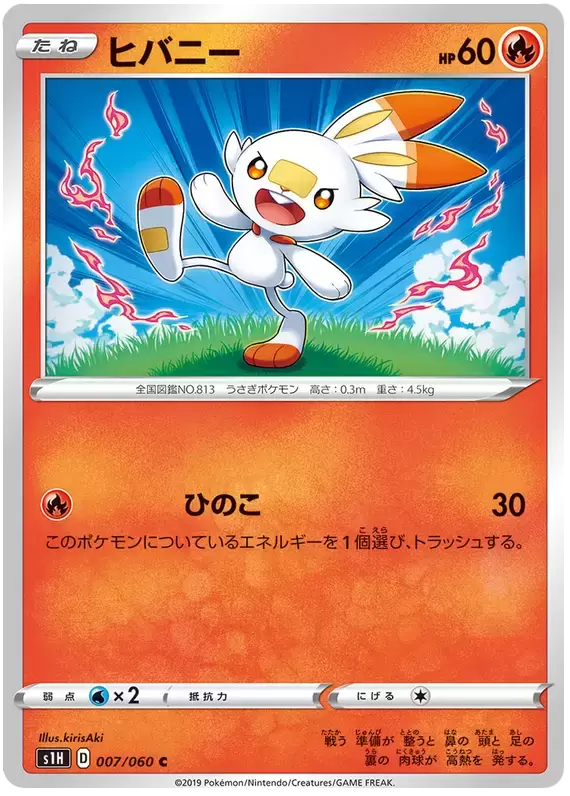 S1H - Shield - Scorbunny