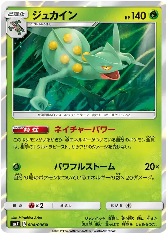 SM7 - Charisma of the Cracked Sky - Sceptile