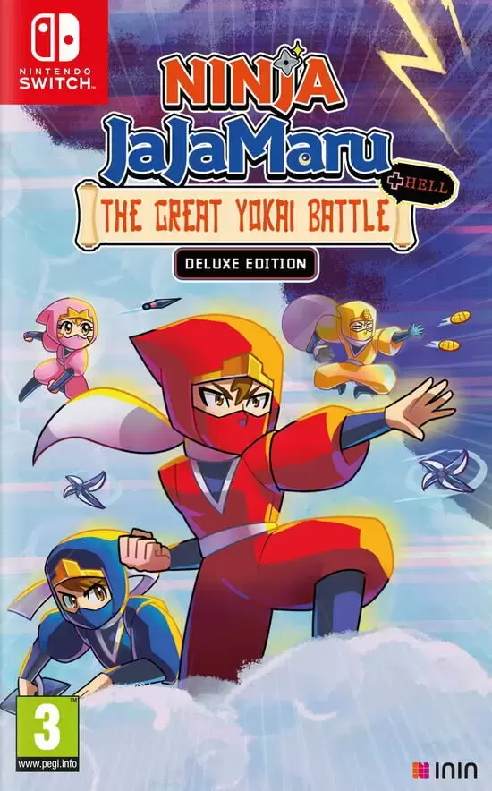 Nintendo Switch Games - Ninja Jajamaru The Great Yokai Battle + Hell Deluxe Edition