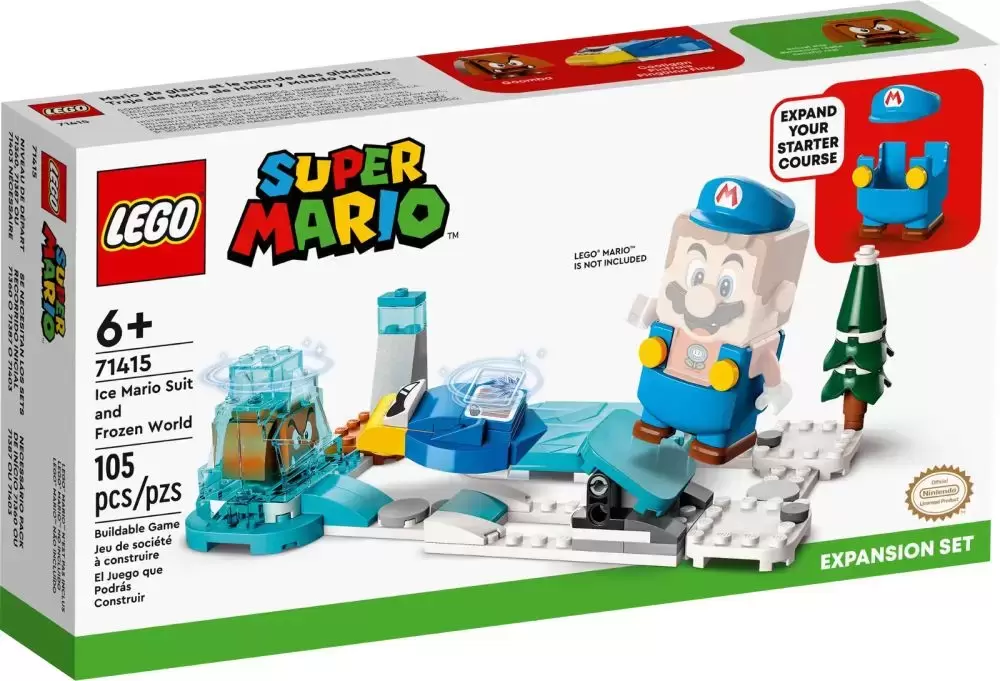 LEGO Super Mario - Ice Mario Suit and Frozen World - Expansion Set