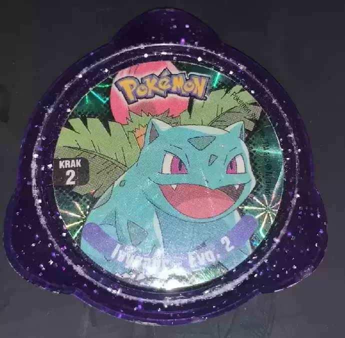 Panini - Kraks Pokémon - Ivysaur - Evo.2 Purple