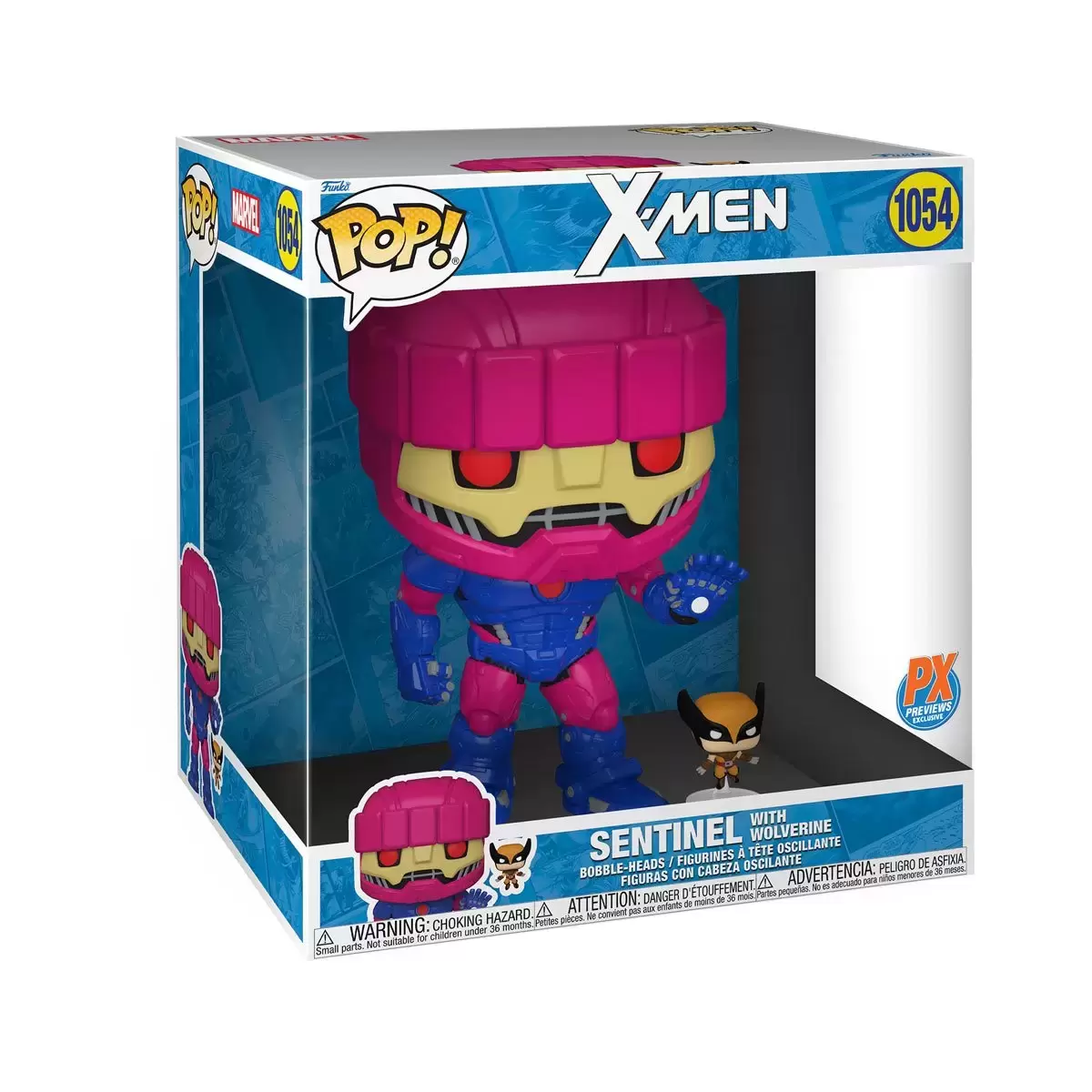 POP! MARVEL - X-Men - Sentinel with Wolverine