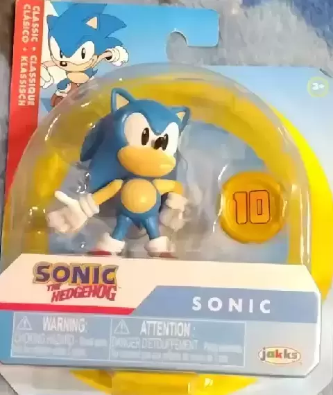 Sonic the Hedgehog Classic Sonic with Yellow Spring Action Figure