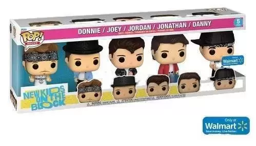 New Kids on the Block - POP!-Vinyl Figur 5-Pack