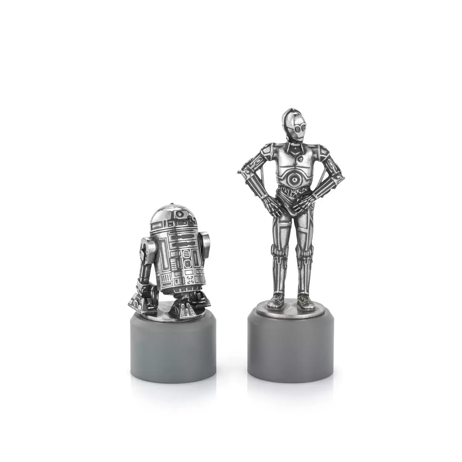 Royal Selangor - Star Wars - Chess Piece - R2-D2 & C-3PO