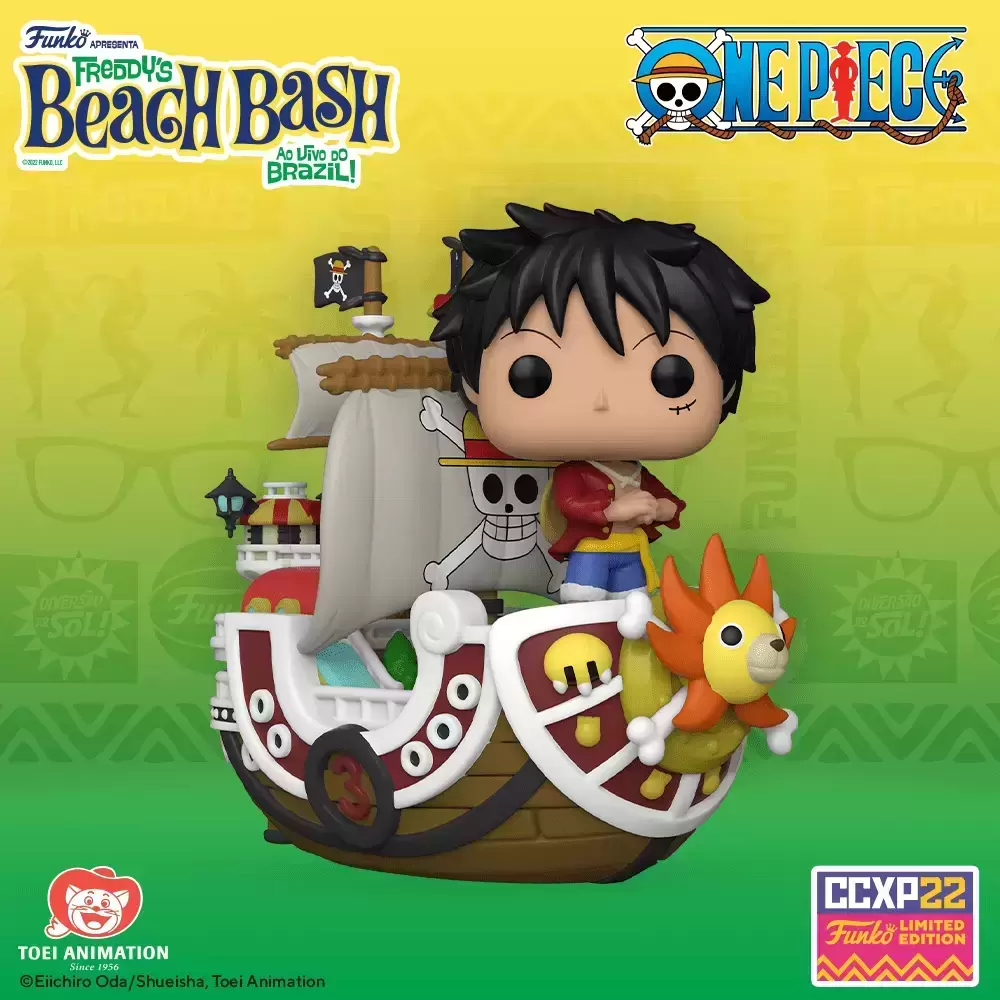 One Piece - Luffy With Thousand Sunny - POP! Rides action figure