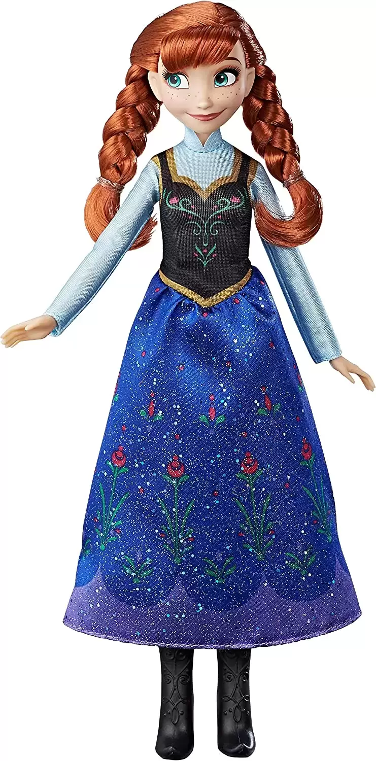 Disney Store Classic Dolls - Disney Frozen Sparkle Anna Fashion Doll