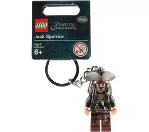 LEGO Keychains - Pirates of the Caribbean - Captain Jack Sparrow