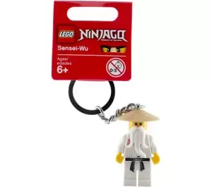 Porte-clés LEGO - LEGO Ninjago - Sensei Wu