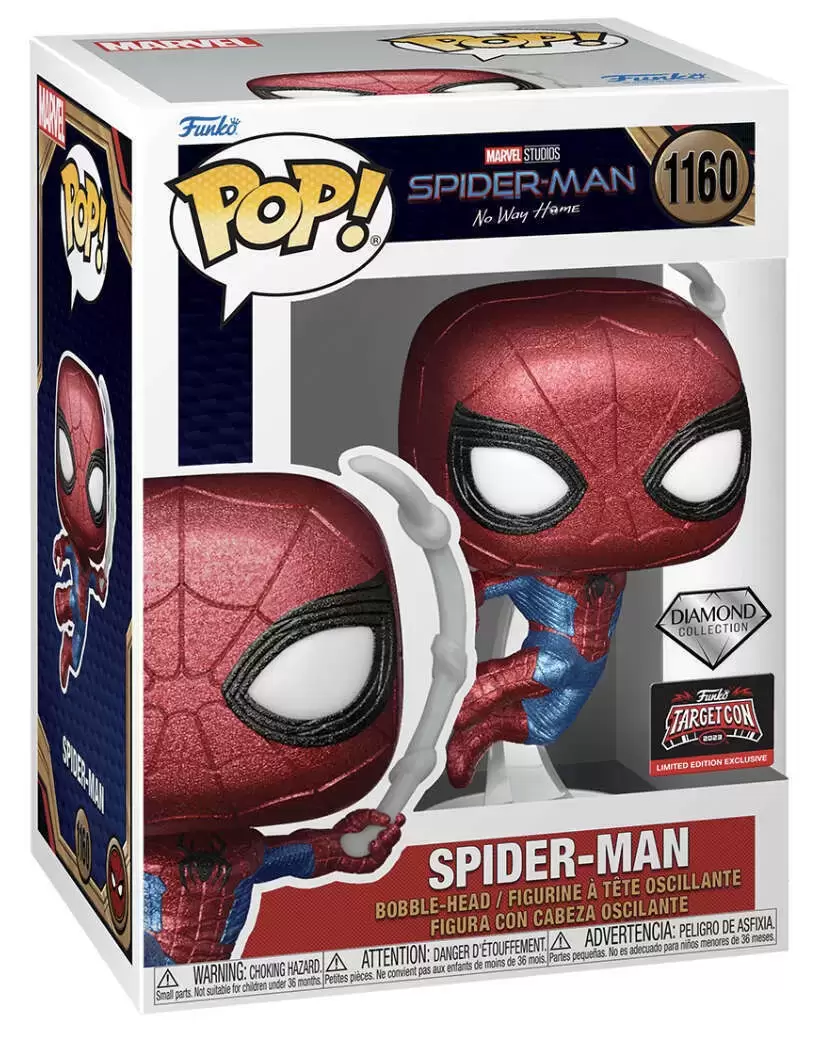 Spider-Man No Way Home - Spider-Man Diamond Collection - POP! MARVEL action 1160