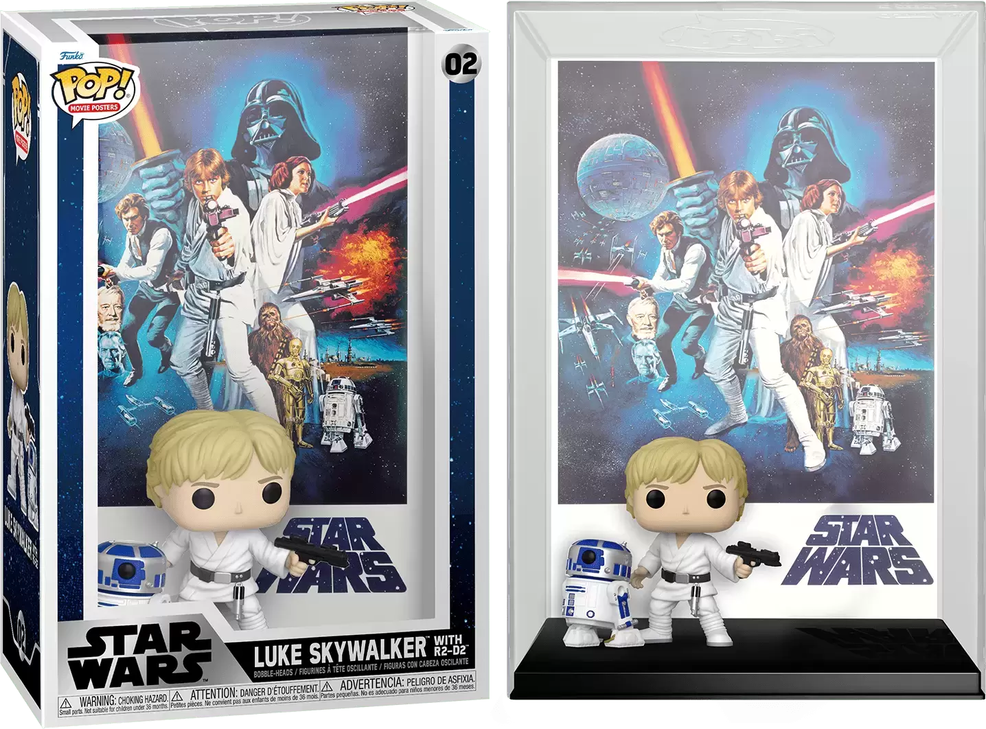 POP! Movie Posters - Star Wars - Luke Skywalker with R2-D2