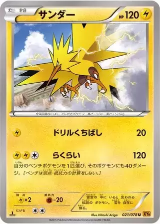 XY6 - Emerald Break - Zapdos