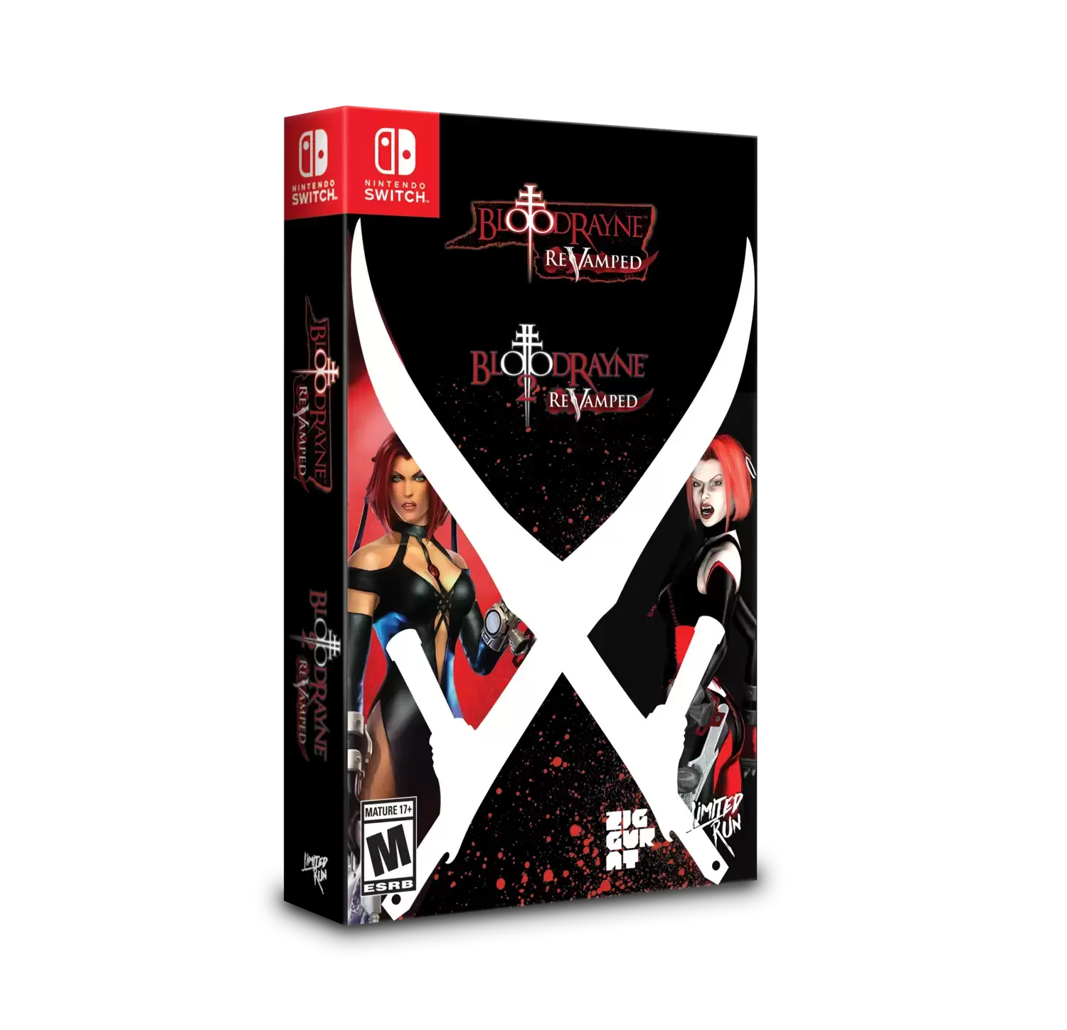 Jeux Nintendo Switch - Bloodrayne 1 & 2: Revamped - Dual Pack with Slipcover