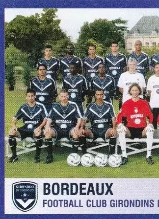 Foot 2006 - Championnat de France de L1 et L2 - Équipe (puzzle 1) - Bordeaux