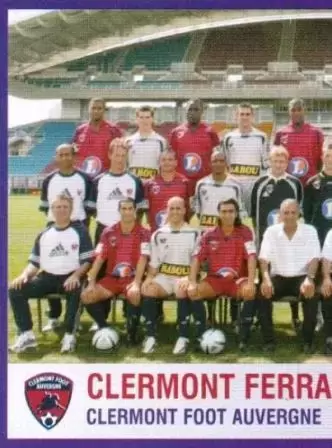 Foot 2006 - Championnat de France de L1 et L2 - Équipe (puzzle 1) - Clermont-Ferrand
