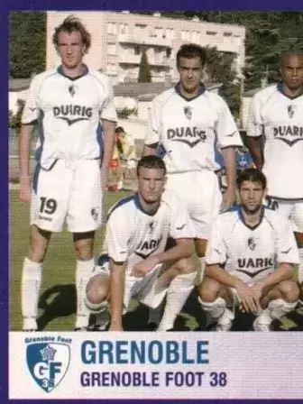 Foot 2006 - Championnat de France de L1 et L2 - Équipe (puzzle 1) - Grenoble