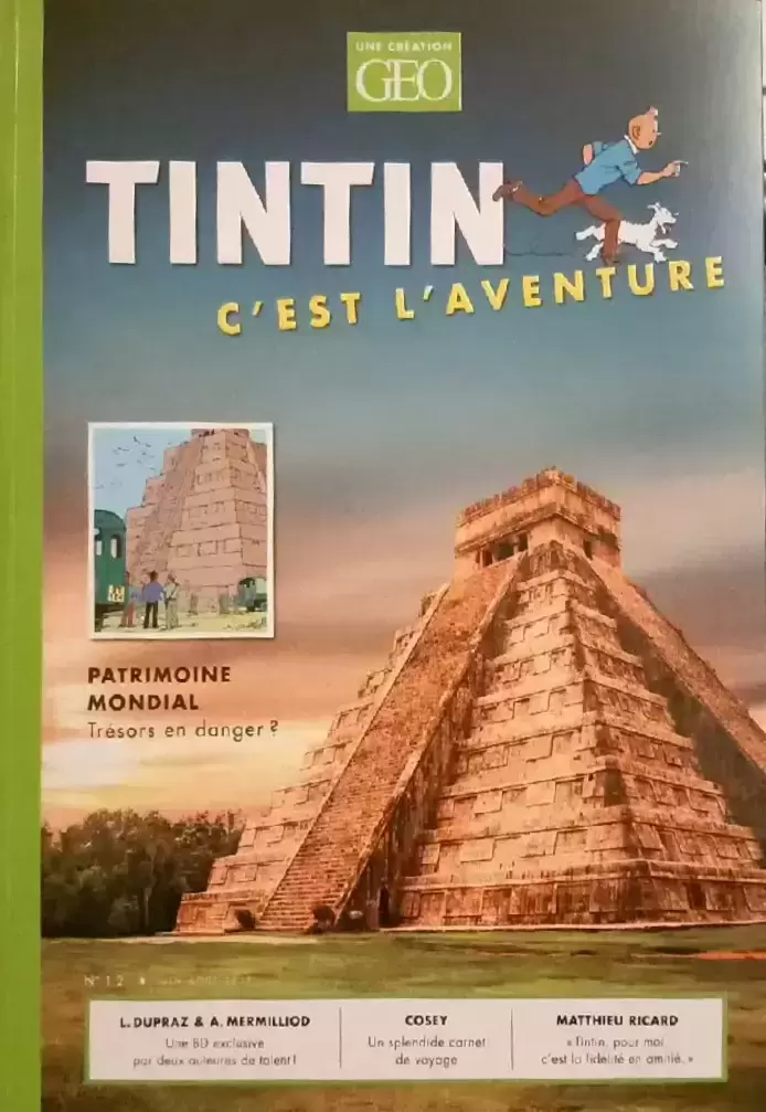 Tintin c\'est l\'aventure - Géo - Tintin c\'est l\'aventure - Géo n°12